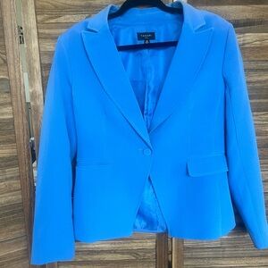 Tahari ASL Women's Vibrant Blue Blazer
